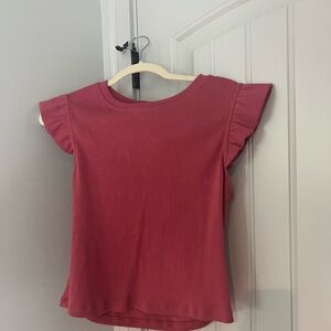 Free the Roses Ribbed Pink Sweater